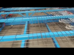 Yuvarlak Yüksekliği 2.4m Kaynaklı Tel Ağı Makinesi Kapasitesi Günde 300 yuvarlak