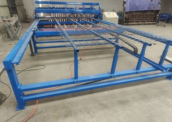 Material CuCrZr Hole Size 10*10cm Reinforced Mesh Welding Machine Panasonic PLC