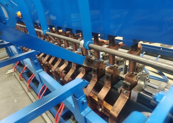 Material CuCrZr Hole Size 10*10cm Reinforced Mesh Welding Machine Panasonic PLC