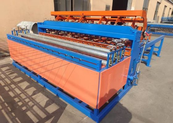 Servo Motor Pull Plc Road Wire Mesh Welding Machine For Width 2.5m