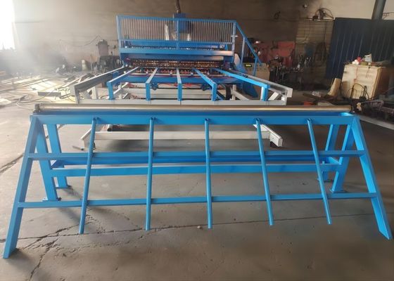 Tel 8mm Motor 11kw Güçlendirici Hasır Kaynak Makinesi PLC Kontrollü