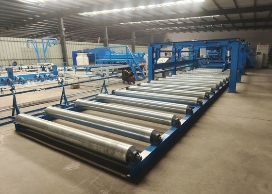 köprü inşaatı deliği boyutu 100mm Güçlendirilmiş Rebar Mesh kaynak makinesi