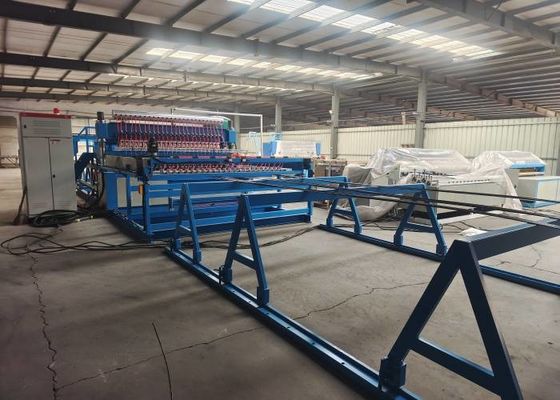 Ağ Genişliği 3m Ağ Genişliği 6m Otoyol PLC Güçlendirici Ağ kaynak makinesi